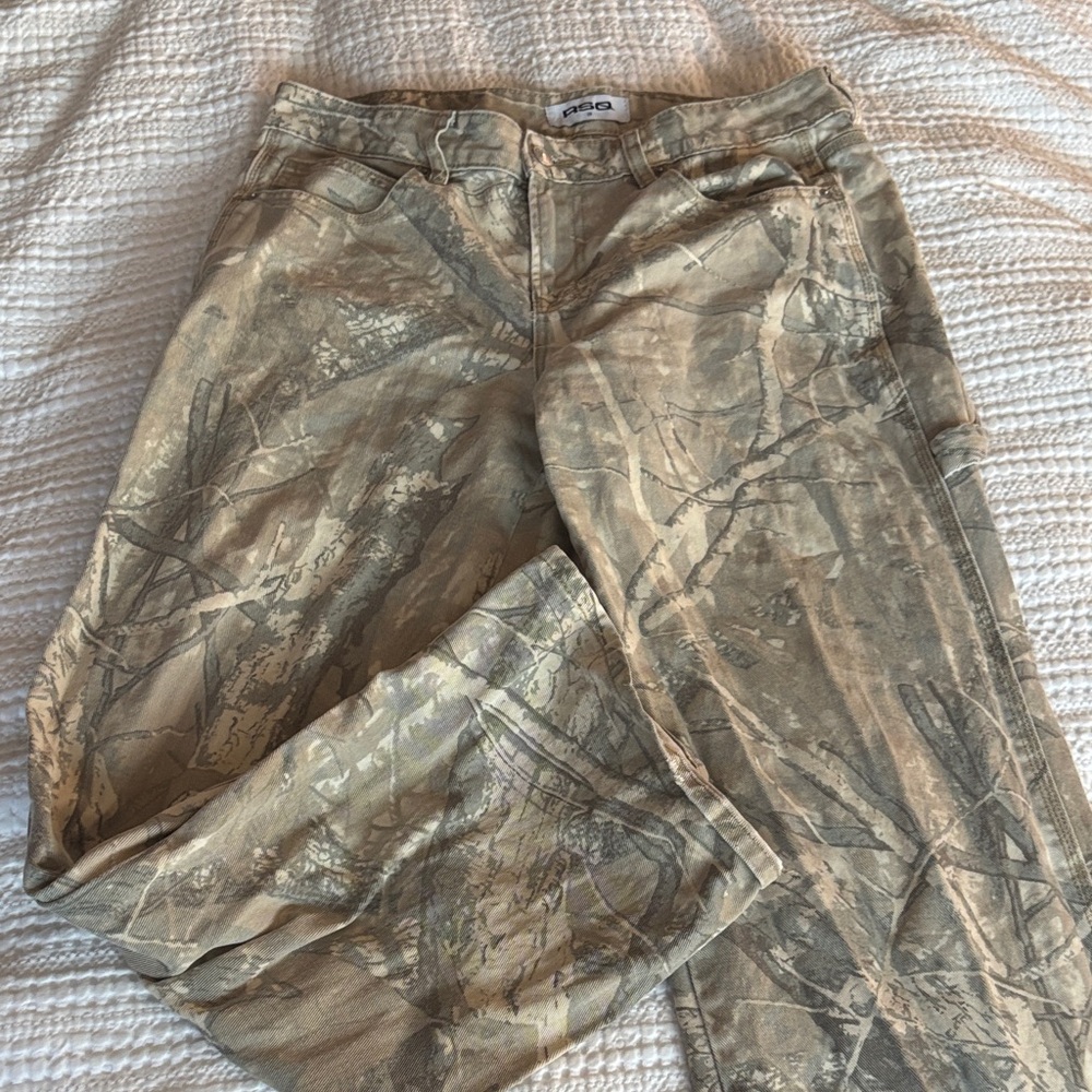 Camo Print Pants
